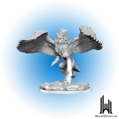 Critical Role Unpainted Miniatures: Male Sphinx